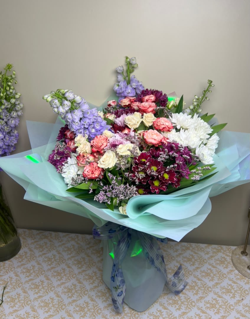 Bouquet Royal Turquoise Multicolore