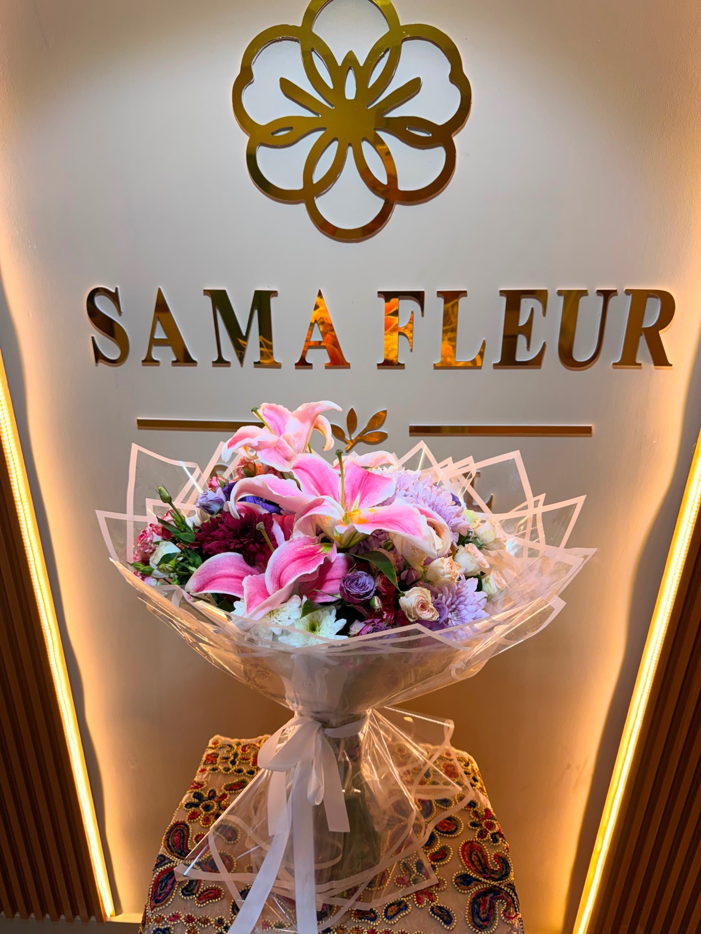 Bouquet Royal Lys Rose