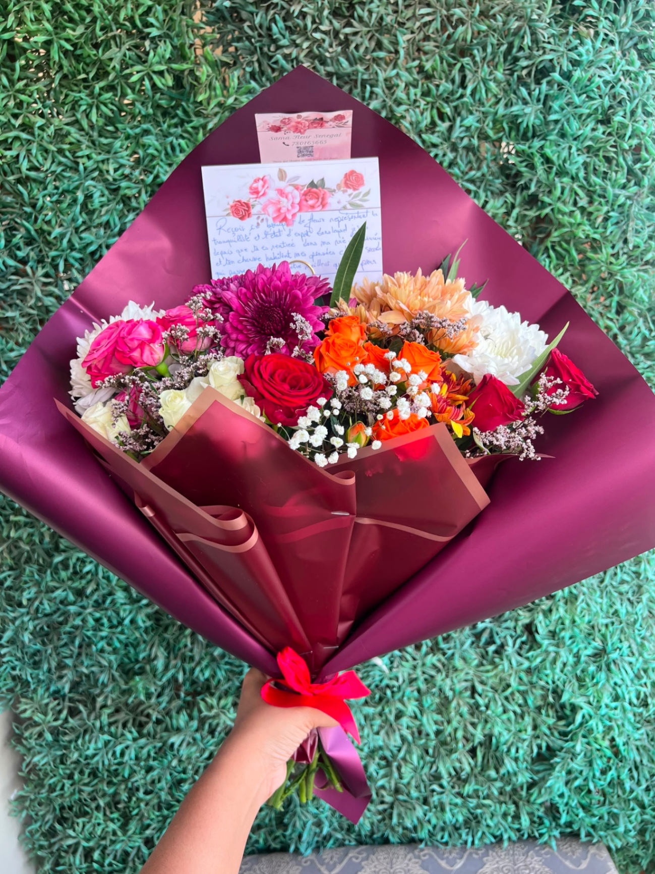 Grand Bouquet — exemple 2